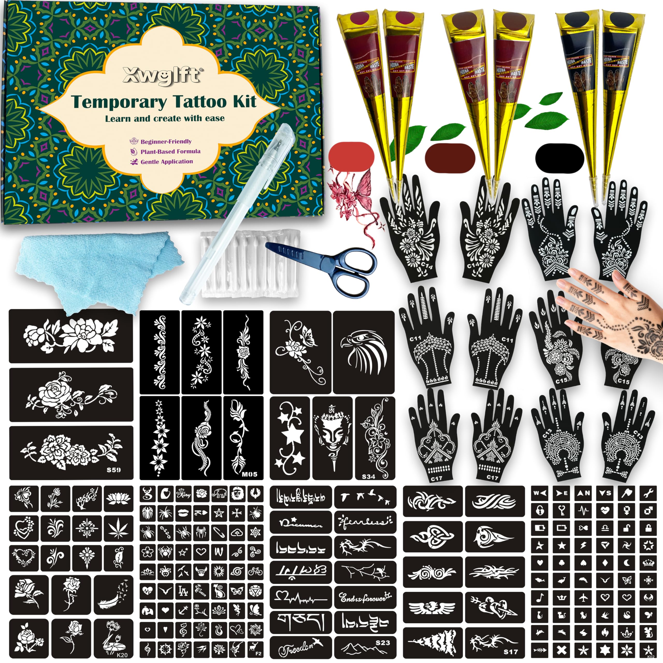 XWGLFT front packaging showing full kit and included tools for easy setup