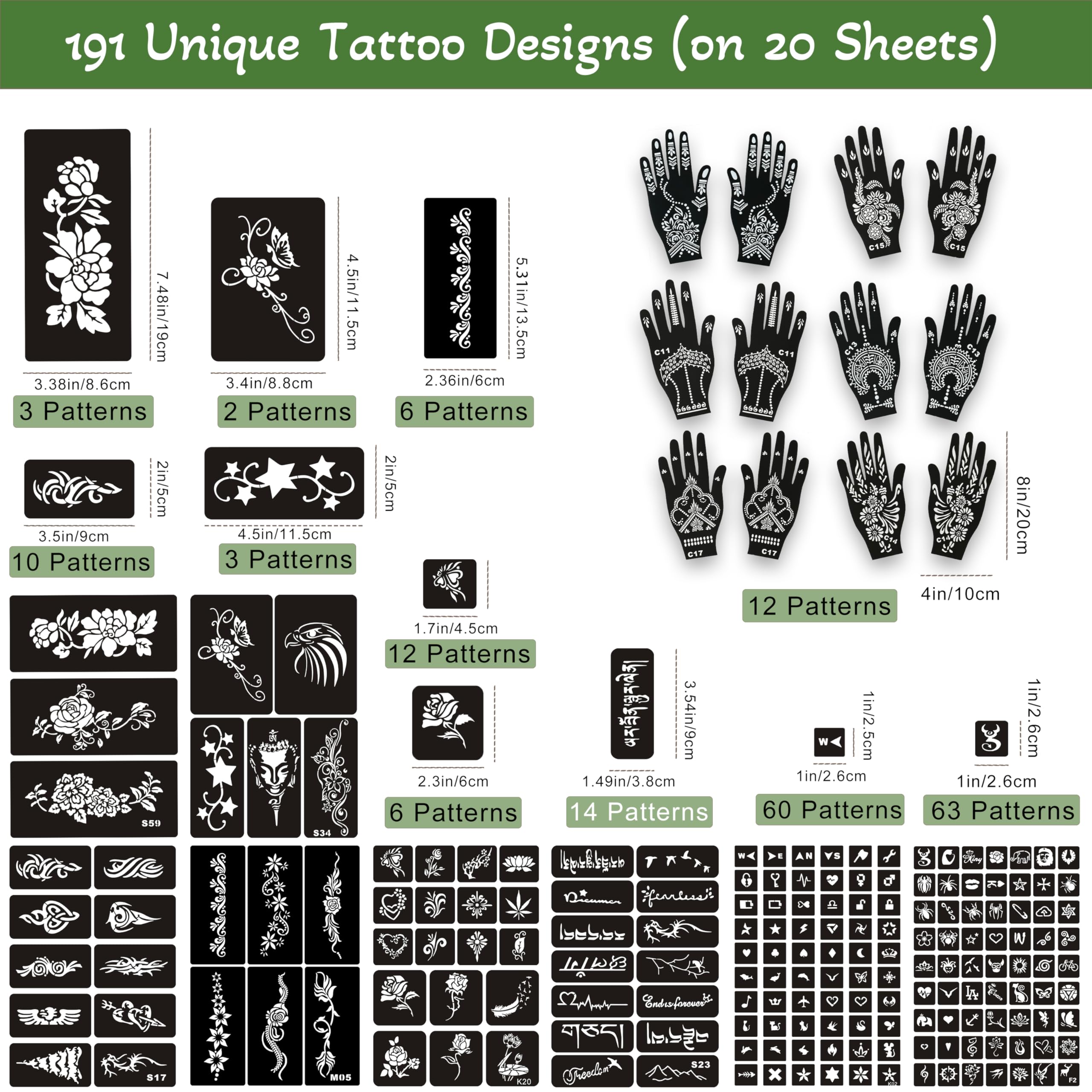 XWGLFT scale comparison with hand to illustrate stencil and cone sizes