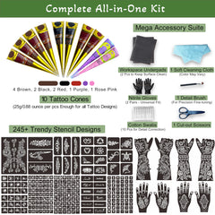xwglft stencil sheets spread displaying diverse designs benefit: quick application
