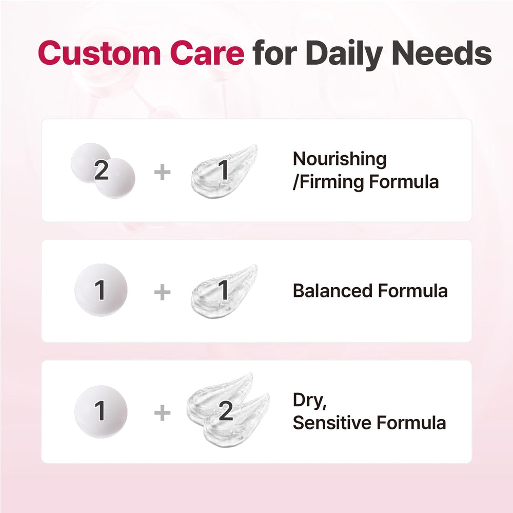 YADAH on bathroom counter in morning routine conveying easy layering under makeup