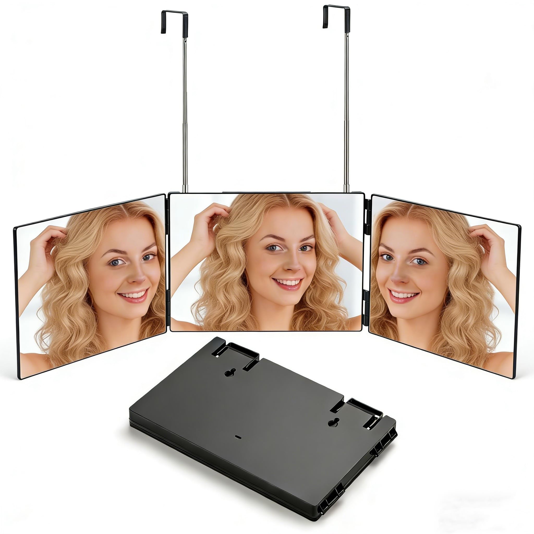 YAFCN trifold front view showing full 360° reflection and clearer styling
