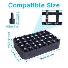 YAHOURWAT both trays loaded with 80 bottles to demonstrate full capacity and order