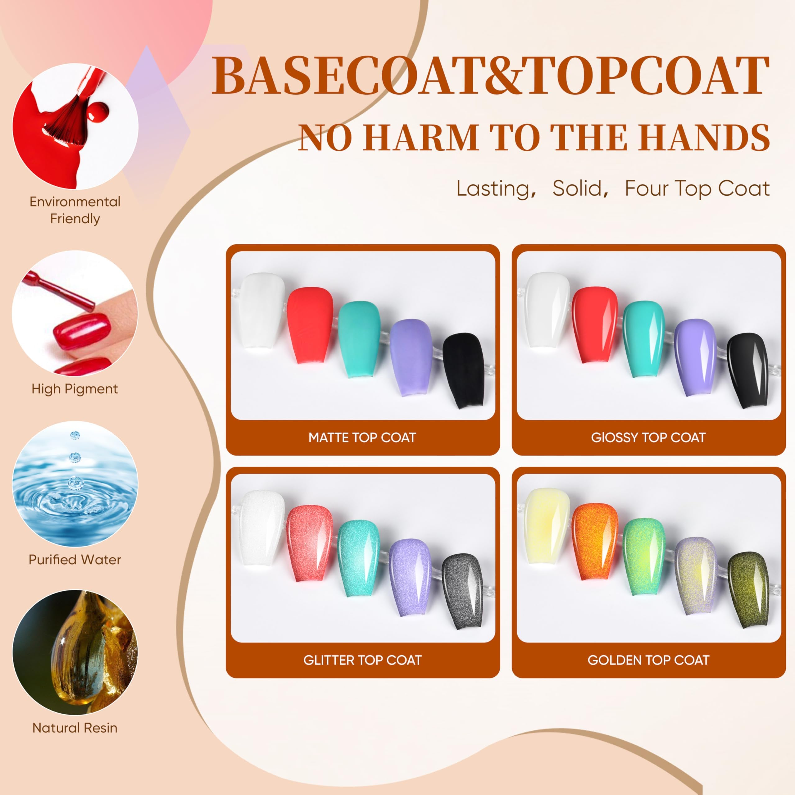 YALSYNY full kit layout displaying all tools for complete manicures