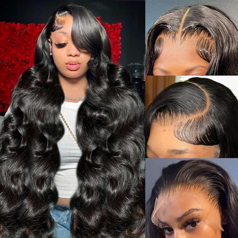 Yamikk front view showing 13x6 lace and natural hairline for easy styling