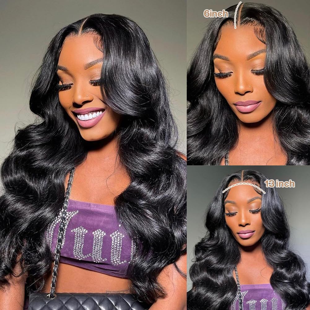 Yamikk close-up of HD lace with pre-bleached knots for realistic scalp look