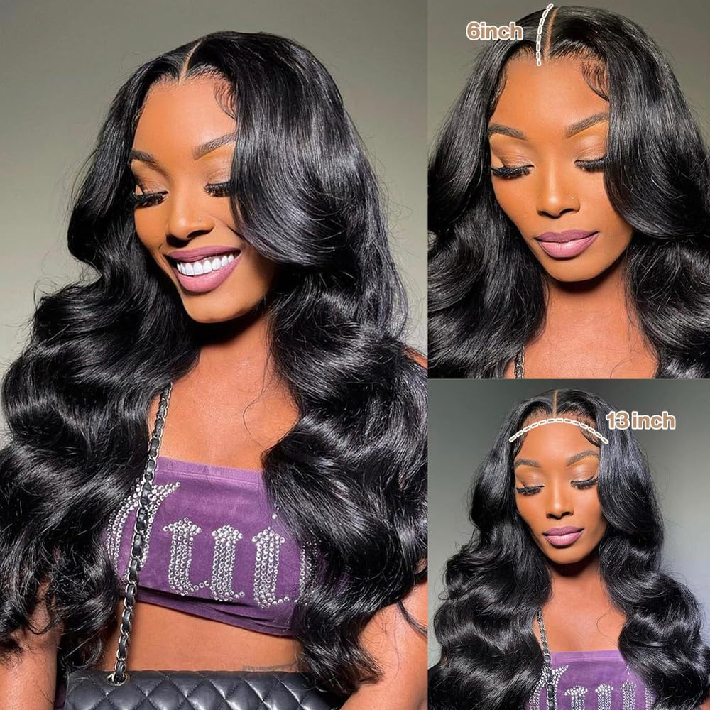 Yamikk close-up of HD lace with pre-bleached knots for realistic scalp look