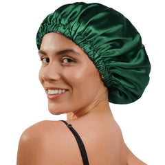 YANIBEST close-up of satin texture highlighting smooth fabric benefit: reduces friction