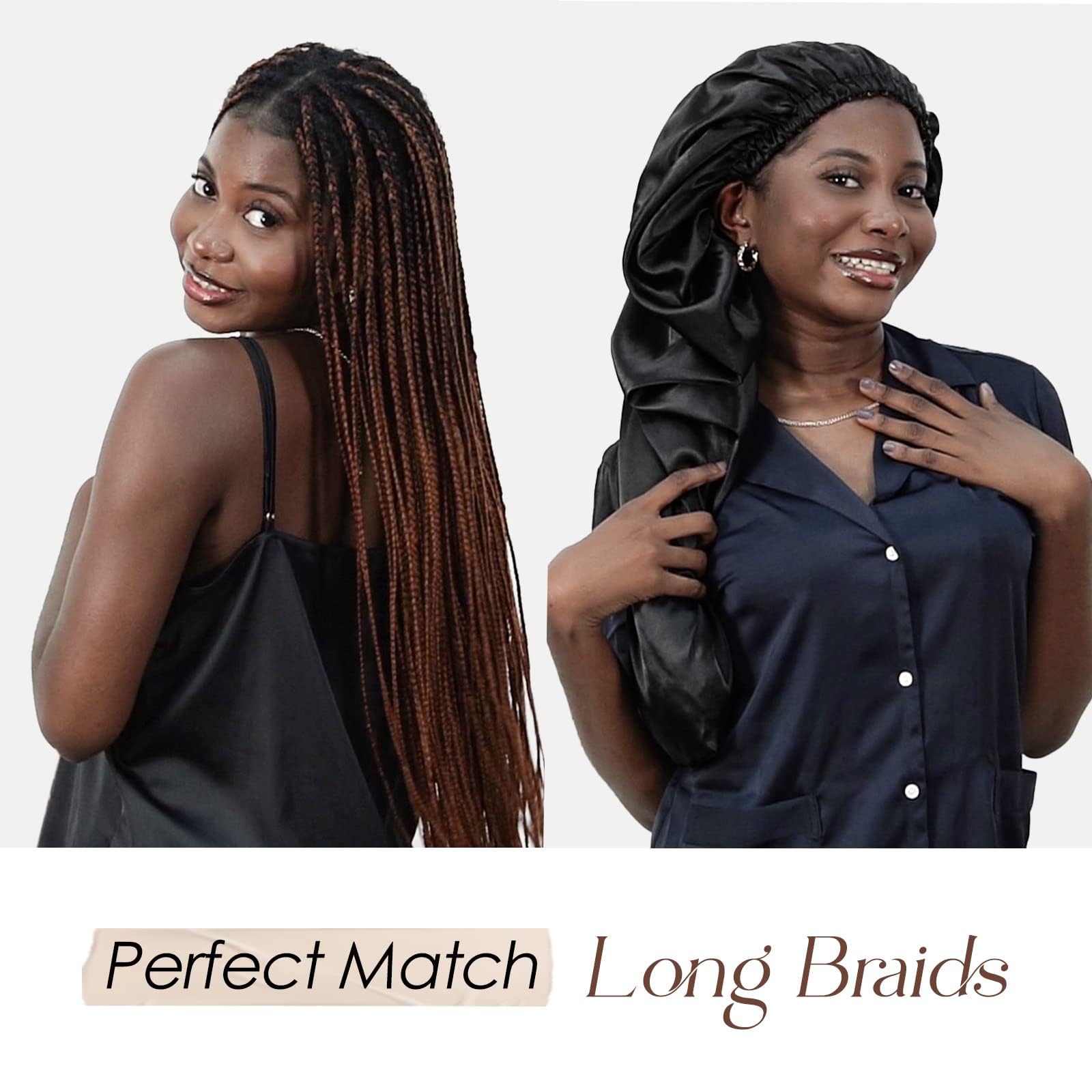 YANIBEST bonnet used during skincare routine for hair protection benefit