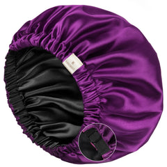 YANIBEST front view of bonnet showing shape and coverage for secure sleep