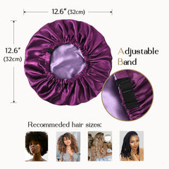 YANIBEST reversible bonnet open to show two colors and styling options