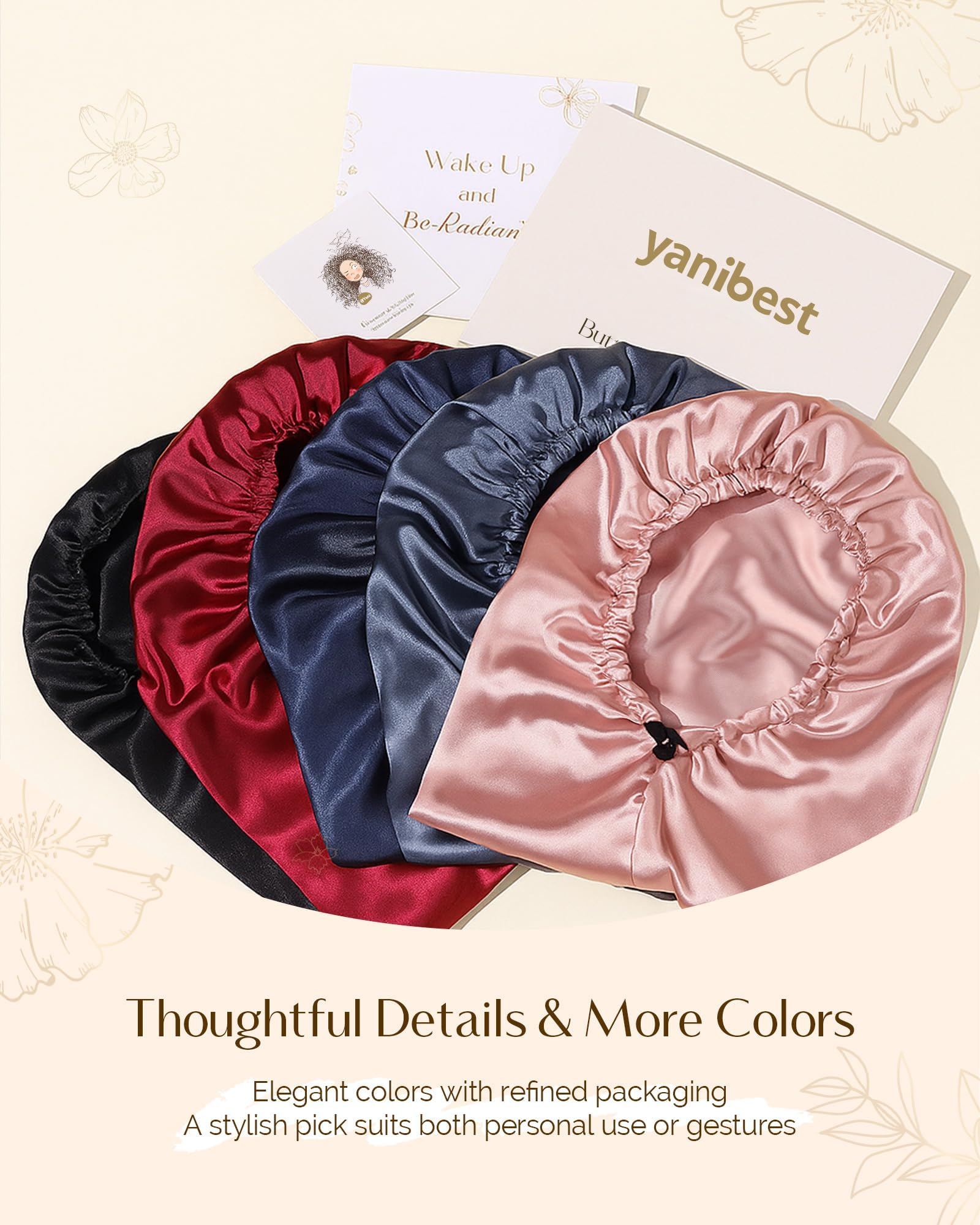 YANIBEST packaging and label displaying brand with care instructions visible