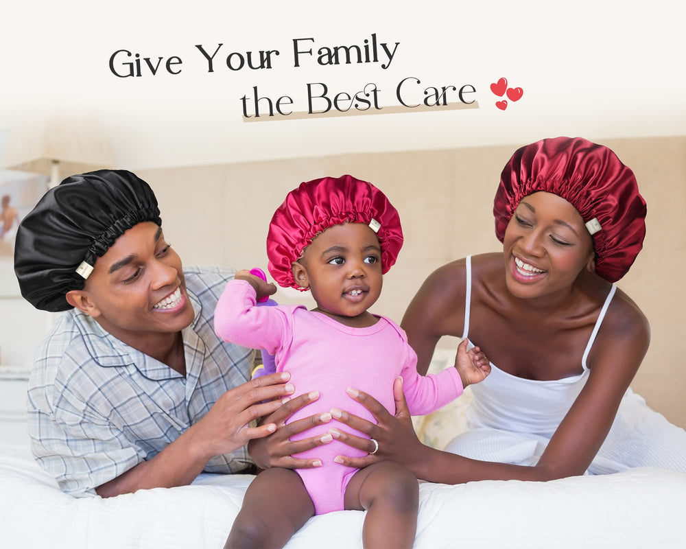 YANIBEST bonnet size comparison with hand showing roomy interior