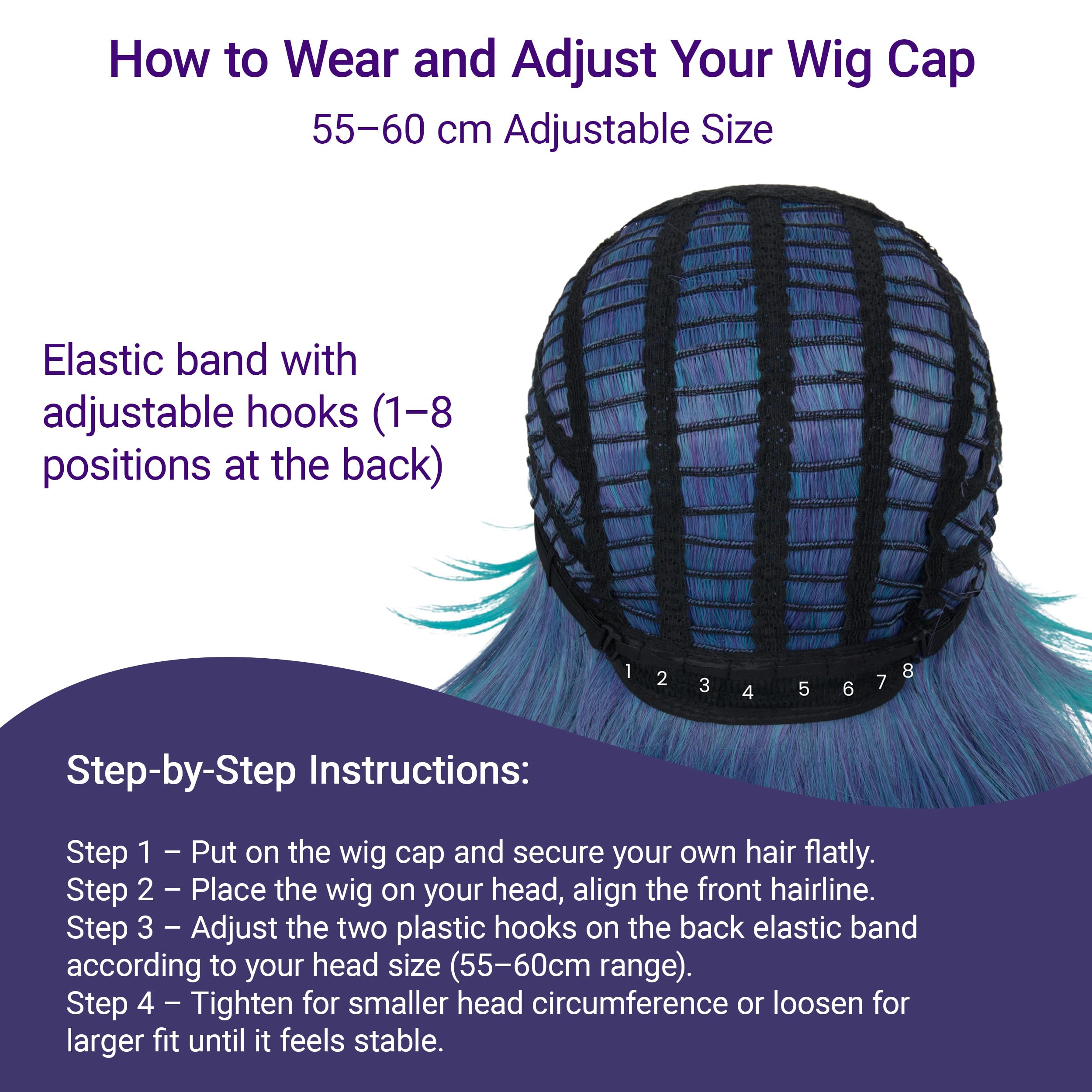 YANMENG back view showing layered cascading curls for full-volume effect