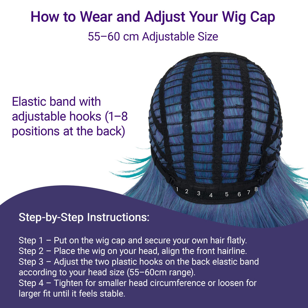YANMENG back view showing layered cascading curls for full-volume effect