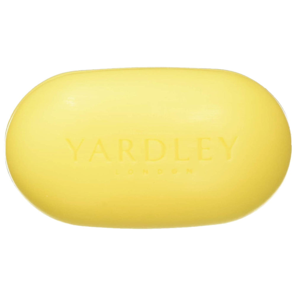 Yardley Lemon Verbena close-up of bar revealing smooth texture
