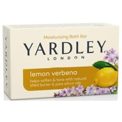 Yardley Lemon Verbena shea butter ingredient scoop highlighting nourishment