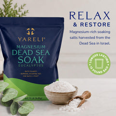 YARELI close-up of thin magnesium flakes showing quick dissolve benefit