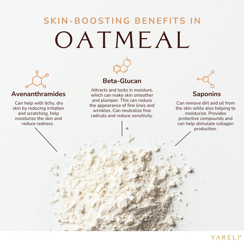 YARELI powder dispersing in bathwater for soothing soak