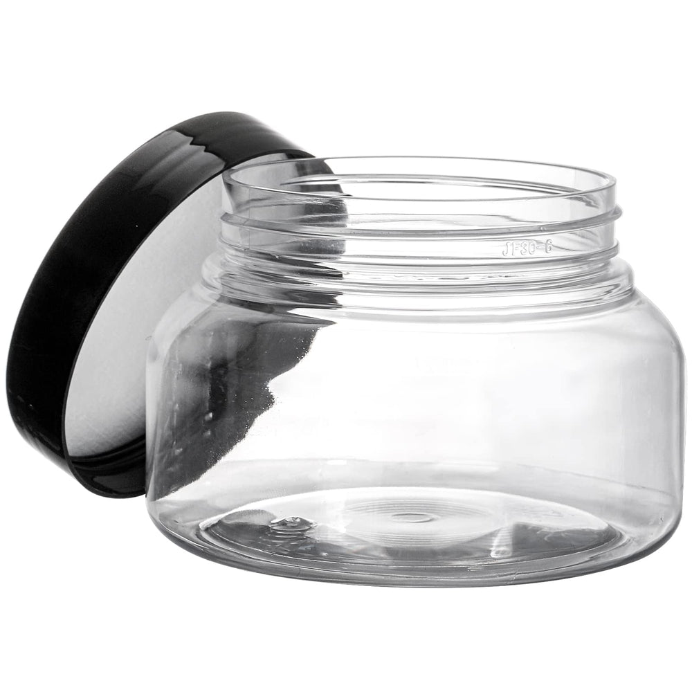 yarlung jar filled with sugar scrub highlighting clear view of texture