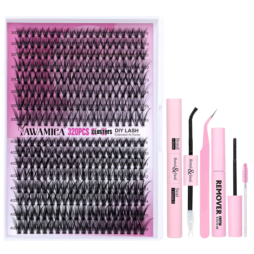 Yawamica kit front packaging showing all contents and benefits