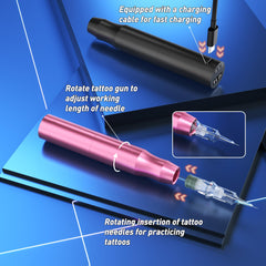 Ybeauty laid out cartridge needles offering versatility for strokes