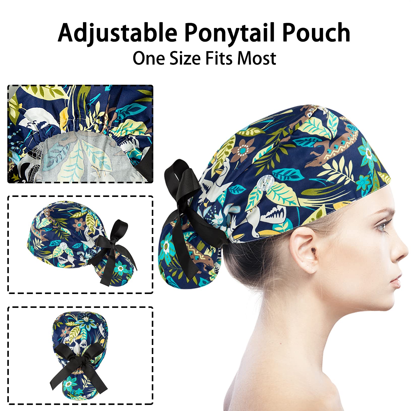 YEAJOIN person wearing scrub cap in clinic demonstrating professional, hygienic look