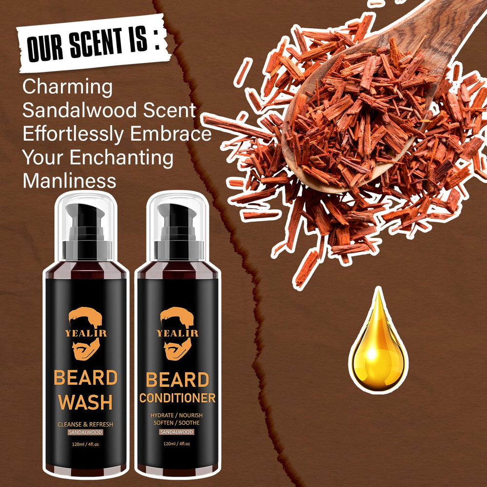 YEALIR label with ingredient highlights, transparent natural oil and extract blend