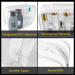 YedsIntu pouch filled with cosmetics showing quick visibility of items