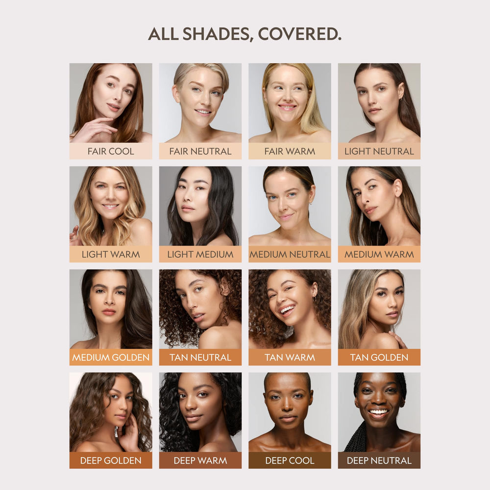 YENSA foundation being blended with beauty blender, shows seamless application and buildability