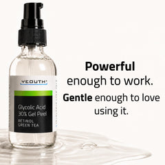 YEOUTH texture close-up highlighting peel consistency for controlled exfoliation