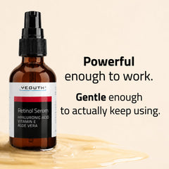 YEOUTH dropper dispensing serum showing easy-control application benefit
