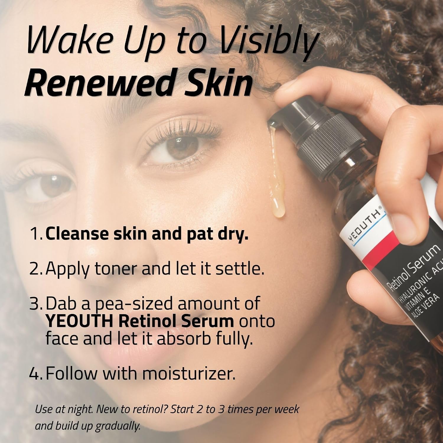 YEOUTH bottle next to coin demonstrating compact 1 oz travel-friendly benefit