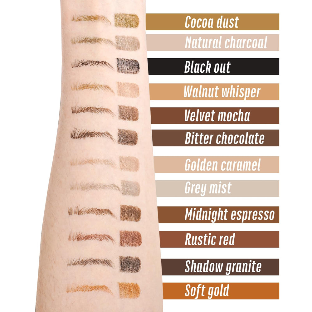 YES.EYE DO texture swatch showing light gray pigment and blendable finish