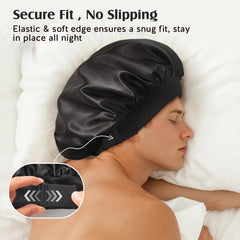 YFONG double-layer edge showing silk inner and satin outer protection