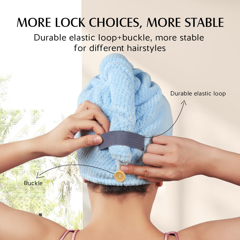 YFONG folded towels stacked, convenient storage benefit