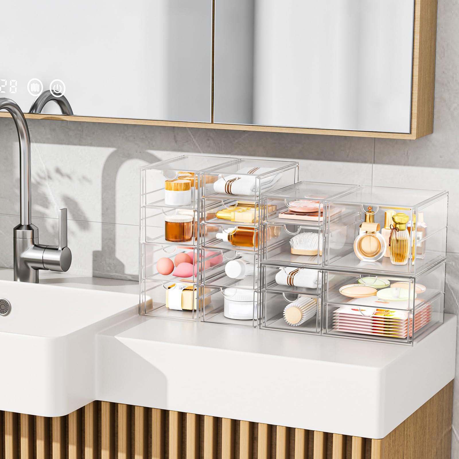 YFXCVSL open drawer with organized contents showing separation and protection
