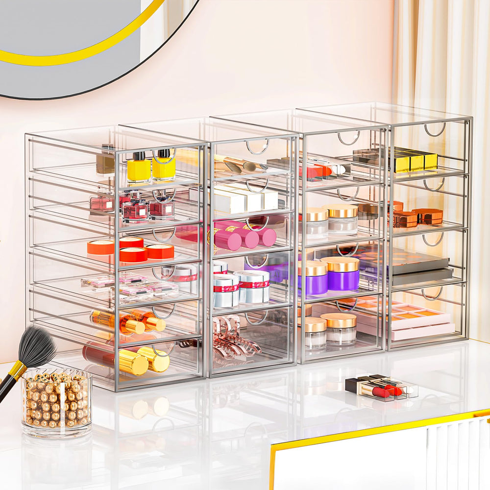 YFXCVSL organizer held in hand to show compact size and space-saving benefit