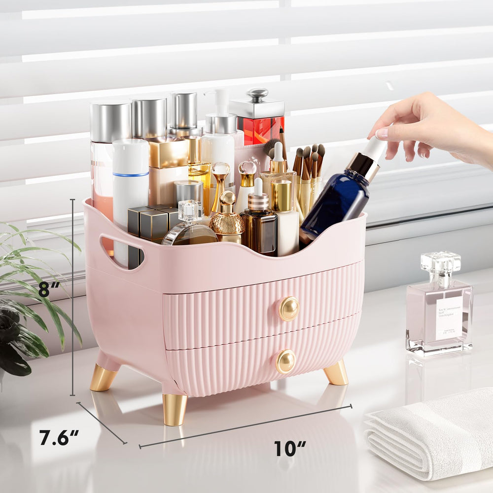 YGJT closed drawers with gold handle for elegant, durable storage