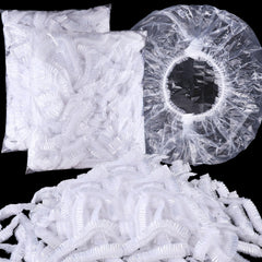 YGQQOY front packaging showing 200pcs clear caps and compact box for convenience
