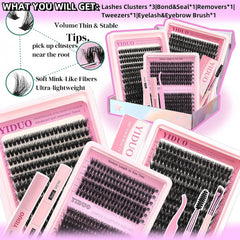 YIDUO 60D 80D 100D clusters lined up for customization
