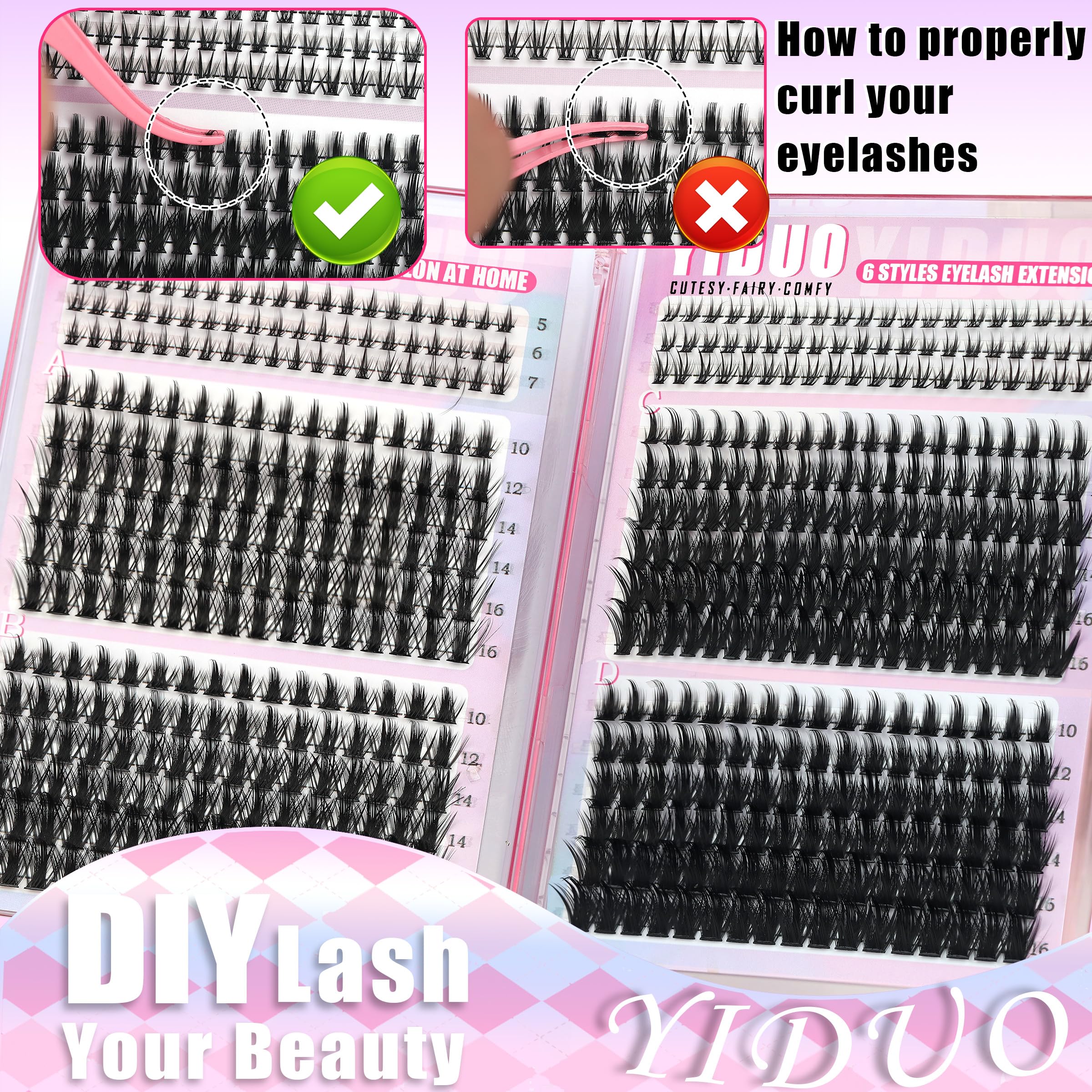 YIDUO adhesive and seal bottles for secure hold and longer-lasting wear