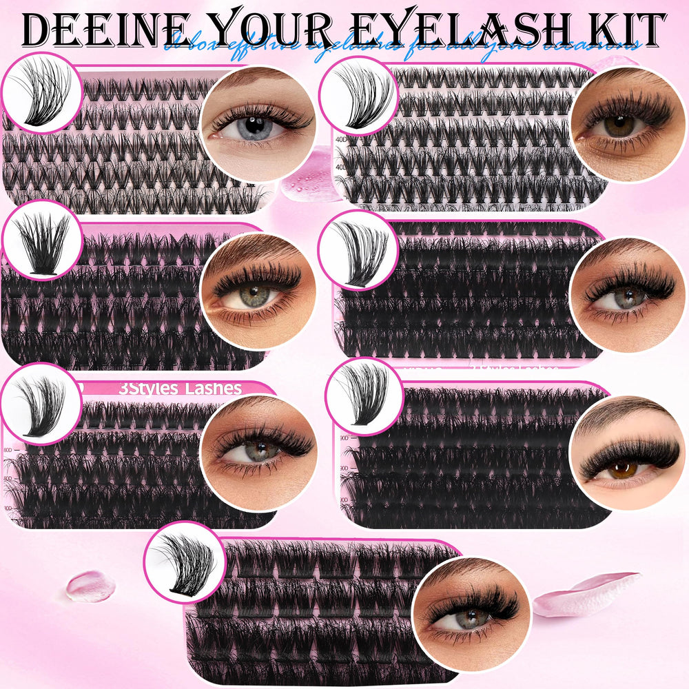 YIDUO close-up of lash fibers highlighting soft texture for comfortable wear