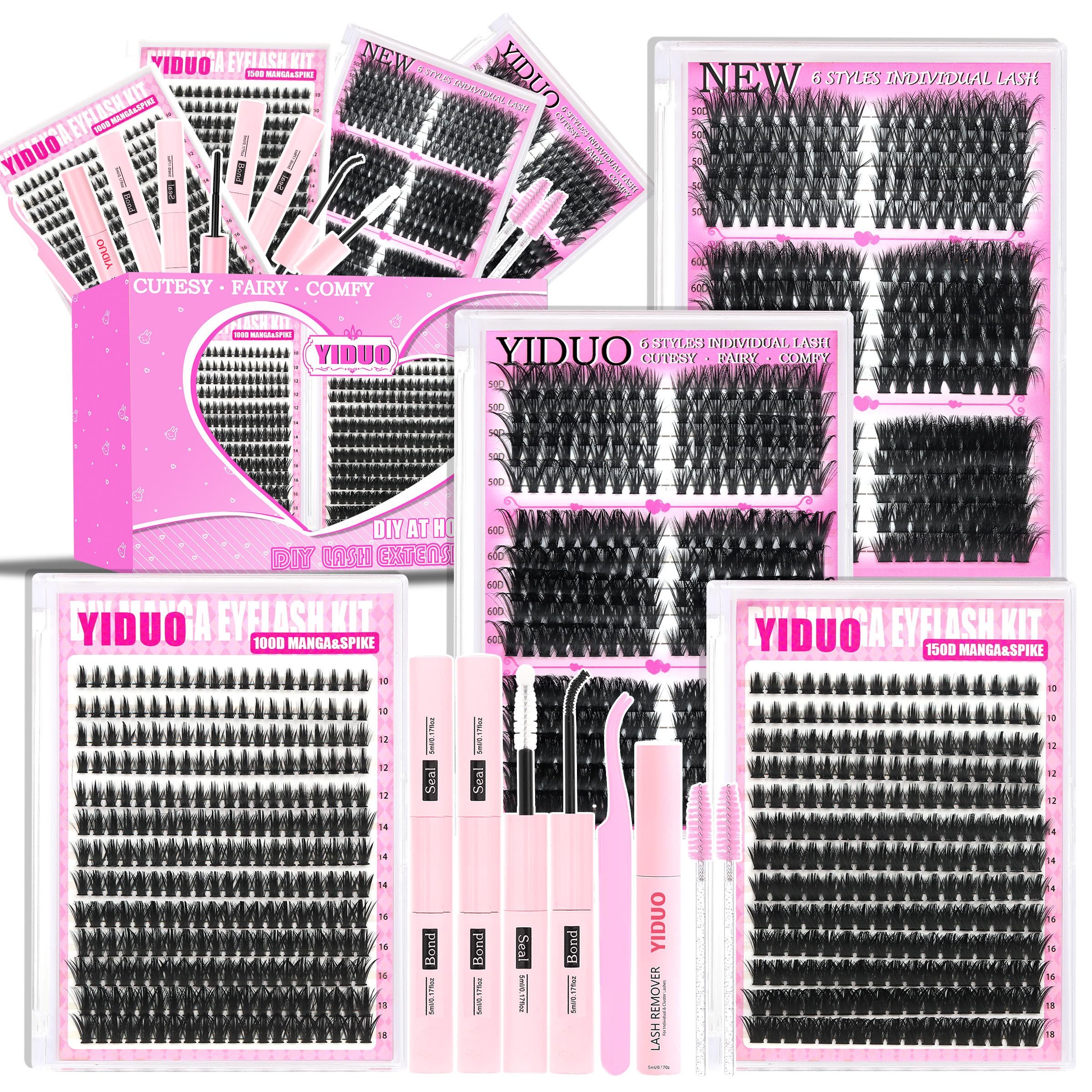 YIDUO front packaging showing full 1021pcs kit and benefit of all-in-one set