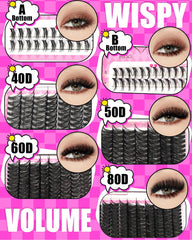 YIDUO arranged 9–16mm lengths showing seamless layering options
