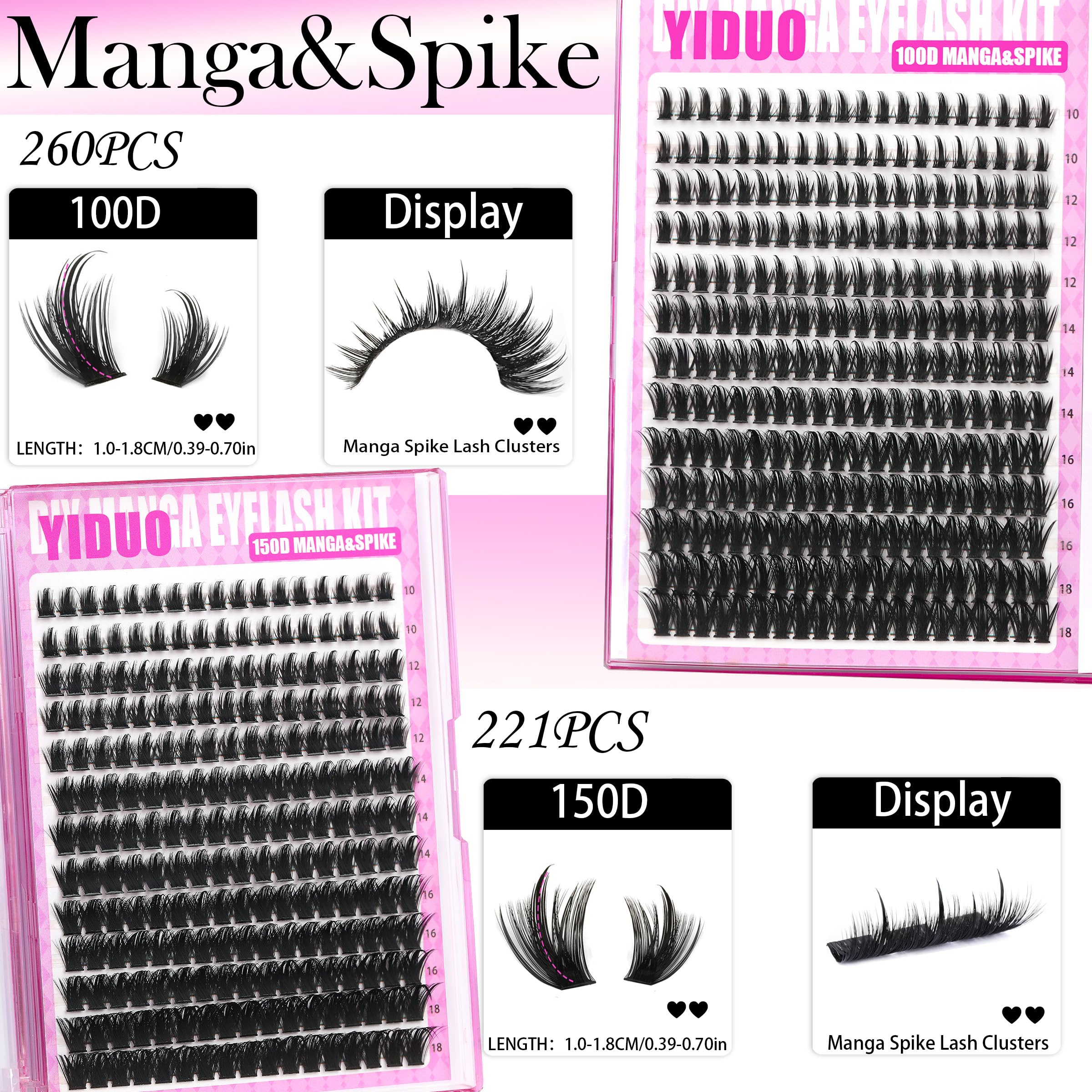 YIDUO manga spikes close-up highlighting textured accents for drama