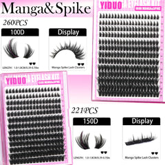 YIDUO manga spikes close-up highlighting textured accents for drama