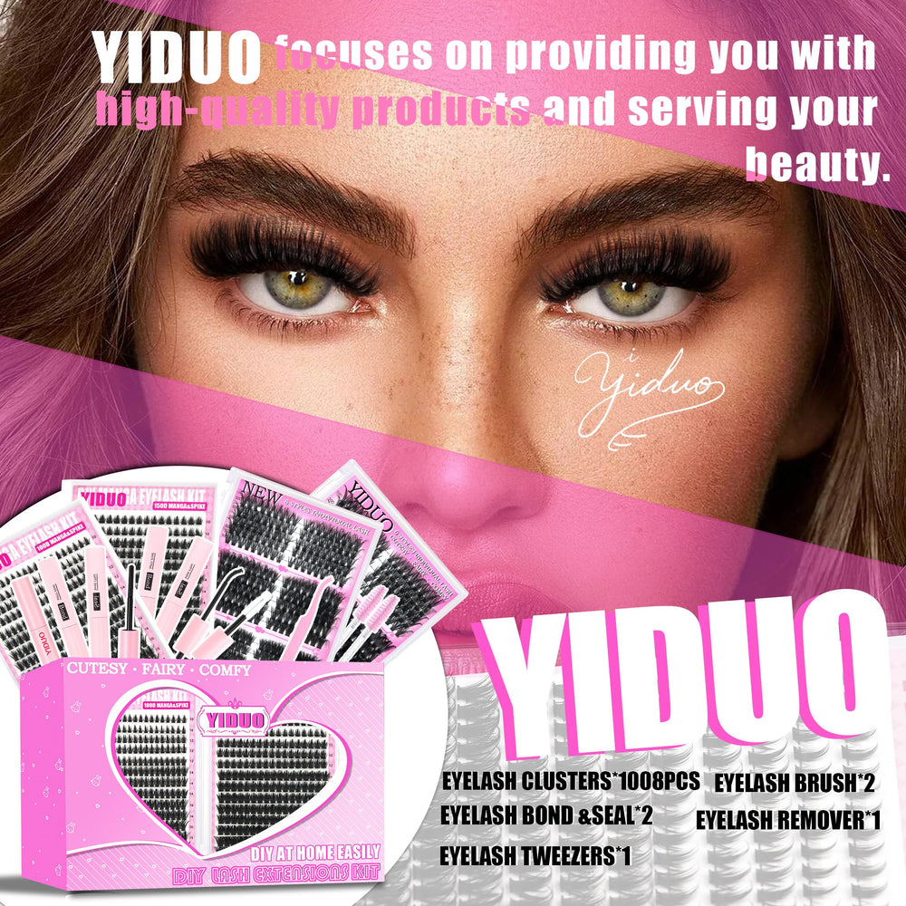 YIDUO tweezers and brushes tools demonstrating precise placement aid