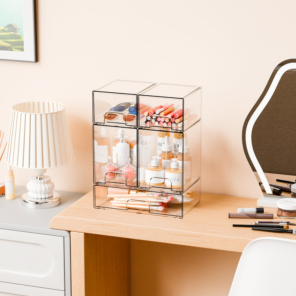 Yieach acrylic detail showing clear, durable, easy-to-clean surface