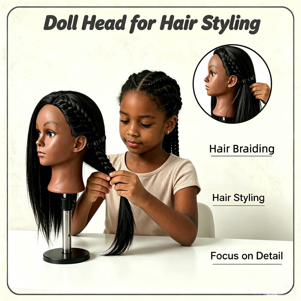 Yiifiulyn accessories included: wig stand, alligator clips, star clips, rubber bands