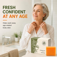 Yiishuiil Kaori soap bar close-up texture for gentle cleansing